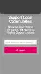 Mobile Screenshot of namerights.com